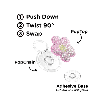 Secondary image for hover Tidepool Squishy Daisy Pink &mdash; PopTop